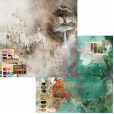 Набор бумаги для скрапбукинга Alchemy of Art ART 2 20х20см