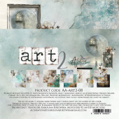 Набор бумаги для скрапбукинга Alchemy of Art ART 2 20х20см