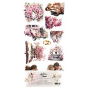 Набор для вырезания Alchemy of Art BEAUTIFUL MEMORIES 15х30см