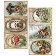 Набор для вырезания Alchemy of Art FRIENDS OF THE FOREST AA-FOTF-11 15х30см