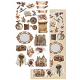 Набор для вырезания Alchemy of Art IN THE LIBRARY AA-ITB-10 15х30см