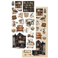 Набор для вырезания Alchemy of Art IN THE LIBRARY AA-ITB-10 15х30см