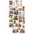 Набор для вырезания Alchemy of Art MEMORIES FROM THE TRIP 15х30см