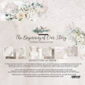 Набор бумаги для скрапбукинга Alchemy of Art THE BEGINNING OF OUR STORY 20х20см
