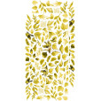 Набор листов для вырезания Craft O'Clock BASIC FLOWERS SET 06 YELLOW 15х30см (6 листов)