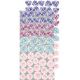 Набор листов для вырезания Craft O'Clock SPRING CHARM Extras Set - Flowers 15х30см (12 листов)