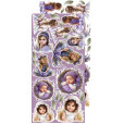 Набор бумаги для скрапбукинга Craft O'Clock HERITAGE WHISPERS Extras Set FLOWERS AND MORE 15х30см (9 листов)