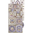 Набор бумаги для скрапбукинга Craft O'Clock HERITAGE WHISPERS Extras Set HERITAGE 15х30см (9 листов)