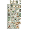 Набор бумаги для скрапбукинга Craft O'Clock LIFETIME LOVING YOU Extras Set WEDDING 15х30см (9 листов)