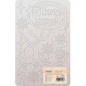 Набор чипборда CraftPaper РОЖДЕСТВО