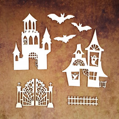 Набор чипборда Craftstory ТАИНСТВЕННЫЙ ЗАМОК