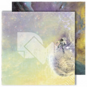 Лист бумаги для скрапбукинга Dreamlight Studio NEBULA коллекция Reach For The Stars 30х30см