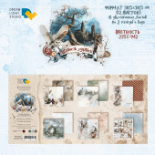Набор бумаги для скрапбукинга Dreamlight Studio ШАЛОСТЬ УДАЛАСЬ 30х30см (6 листов)