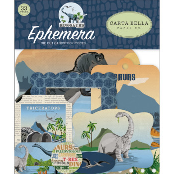 Набор высечек для украшения Carta Bella DINOSAURS