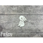 Чипборд Fantasy МАМИНО СЧАСТЬЕ (ЗАЙЧИК) 4,1х5,3см