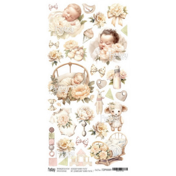 Лист для вырезания Fantasy МАМИНО СЧАСТЬЕ - 1 230г/м2 13х27см