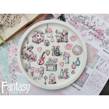 Набор высечек на картоне Fantasy СИМФОНИЯ НЕЖНОСТИ - 5