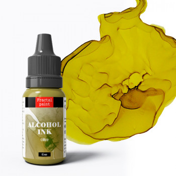 Спиртовые чернила Fractal Paint OLIVE (Оливковый) 15мл