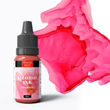 Спиртовые чернила Fractal Paint POMEGRANATE (Гранат) 15мл