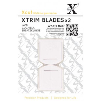 Набор сменных лезвий ПРЯМЫЕ к резаку для бумаги Docrafts Xcut XTRIM 13 Rotary Trimmer