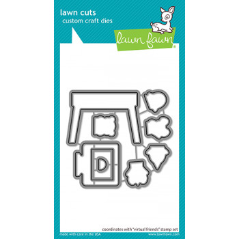 Набор ножей для вырубки Lawn Fawn VIRTUAL FRIENDS