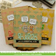 Набор ножей для вырубки Lawn Fawn SAY WHAT? MASKED CRITTERS