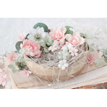 Набор цветов ME Flowers ПЕРСИКОВЫЙ САД