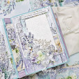Лист бумаги для скрапбукинга Mintay Papers ЛИСТ 2 коллекция Lavender Farm 30х30см