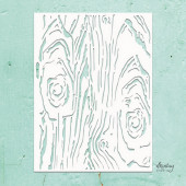 Трафарет Mintay Papers MINTAY KREATIVA STENCIL WOODGRAIN 15х20см