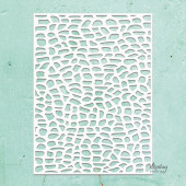 Трафарет Mintay Papers MINTAY KREATIVA STENCIL STONE WALL 15х20см