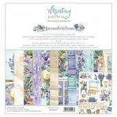 Набор бумаги для скрапбукинга Mintay Papers LAVENDER FARM 30х30см