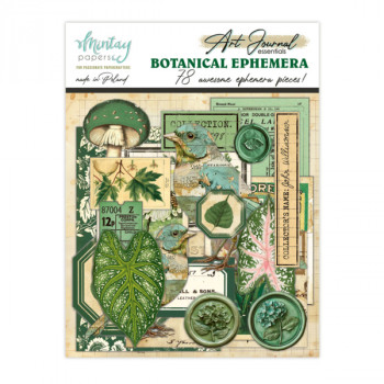Набор высечек Mintay Papers ART JOURNAL BOTANICAL EPHEMERA