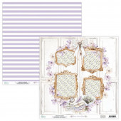 Лист бумаги для скрапбукинга Mintay Papers ЛИСТ 4 коллекция Home, Sweet Home 30х30см