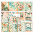 Набор бумаги для скрапбукинга Mintay Papers ART JOURNAL PEACHY BREEZE 15х20см (12 листов)