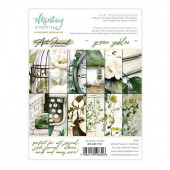 Набор бумаги для скрапбукинга Mintay Papers ART JOURNAL GREEN GABLES 15х20см (12 листов)