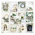 Набор бумаги для скрапбукинга Mintay Papers ART JOURNAL GREEN GABLES 15х20см (24 листа)