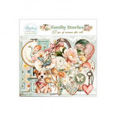 Набор высечек Mintay Papers FAMILY STORIES