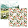 Набор бумаги для скрапбукинга Mintay Papers SUMMER HIGHLANDS 20х20см (12 листов)