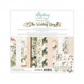 Набор бумаги для скрапбукинга Mintay Papers THE WEDDING DAY 20х20см (12 листов)