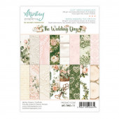 Набор бумаги для скрапбукинга Mintay Papers THE WEDDING DAY ADD-ON 15х20см (8 листов)