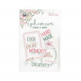 Набор высечек Frames and Words P13 LET YOUR CREATIVITY BLOOM