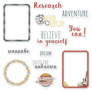 Набор высечек Frames and Words P13 YOU CAN BE ANYTHING
