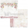 Набор бумаги для скрапбукинга ScrapAndMe SUNNY BLOOMS 30х30см