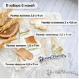 Нож для вырубки ScrapMania РЕЦЕПТЫ СТАРОГО БУФЕТА - КУХОННЫЙ ТЕКСТИЛЬ