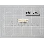 Фигурка пластиковая Scrappelena_decor СТРЕКОЗА