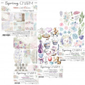 Набор материалов для скрапбукинга Craft O'Clock SPRING CHARM