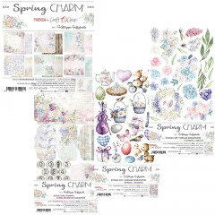 Набор материалов для скрапбукинга Craft O'Clock SPRING CHARM