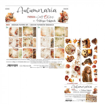 Набор материалов для скрапбукинга Craft O'Clock AUTUMNARIA