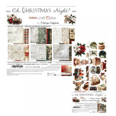 Набор материалов для скрапбукинга Craft O'Clock OH, CHRISTMAS NIGHT