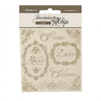 Набор декоративного чипборда Stamperia PRECIOUS FRAMES14х14см